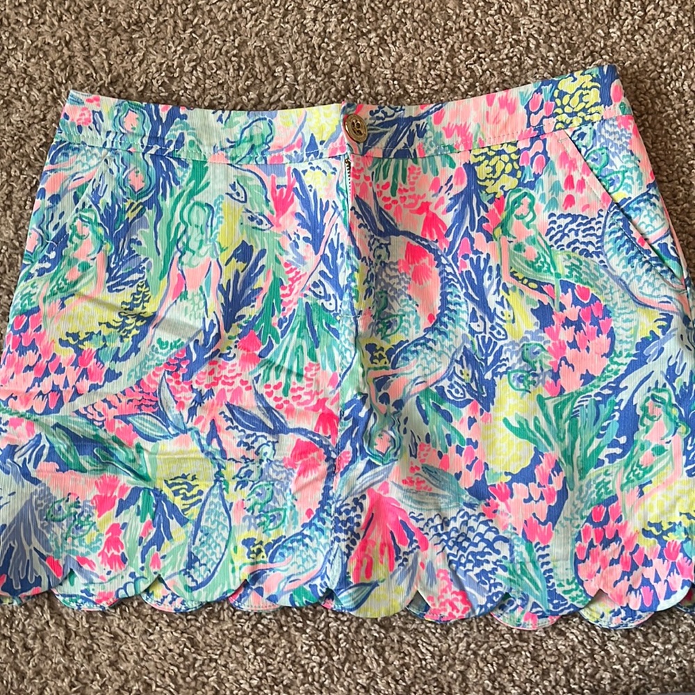 Lilly Pulitzer Mermaids Cove Skort
